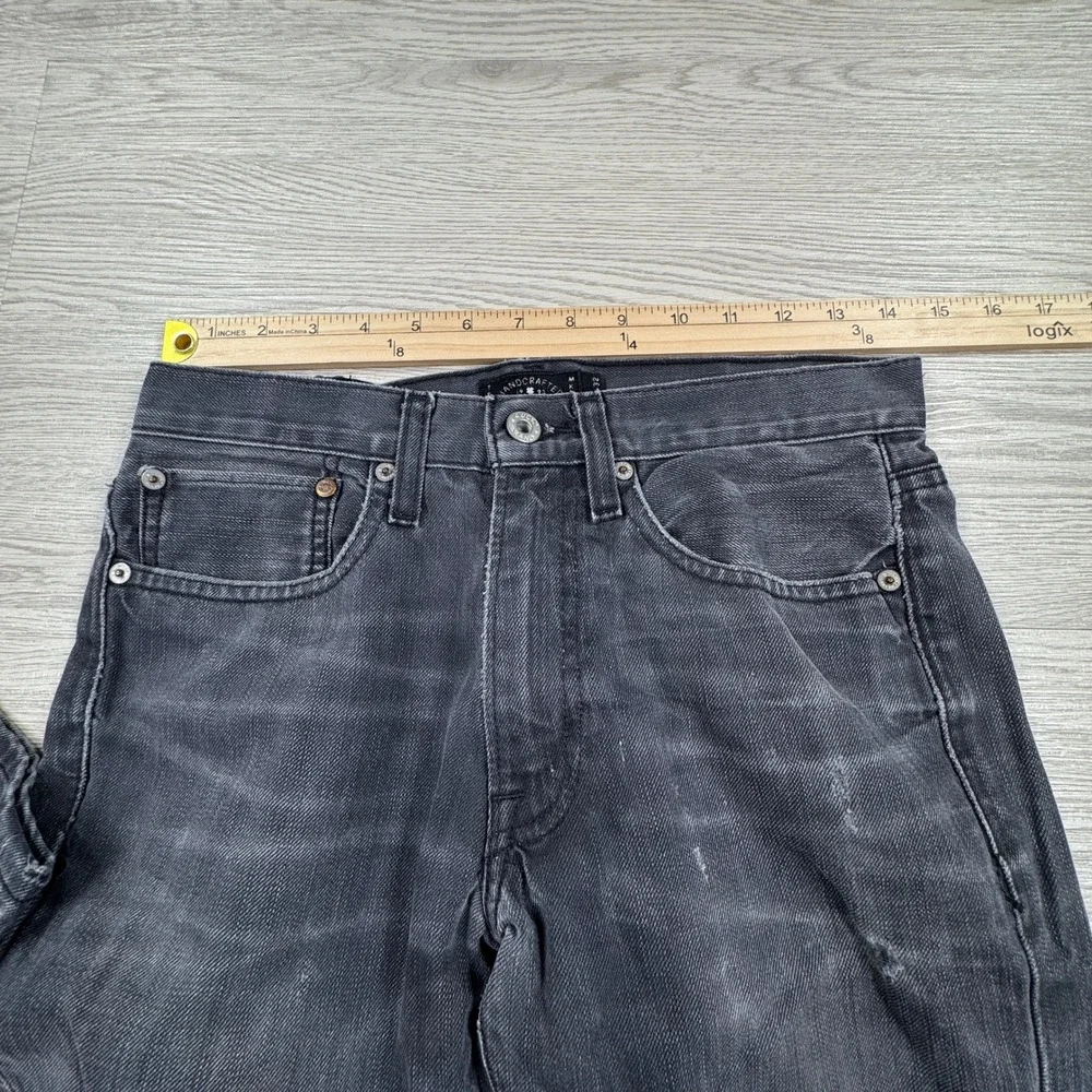 Lucky Brand Mens Jeans 121 Heritage Slim Charcoal Gray 28x32 Handcrafted Denim